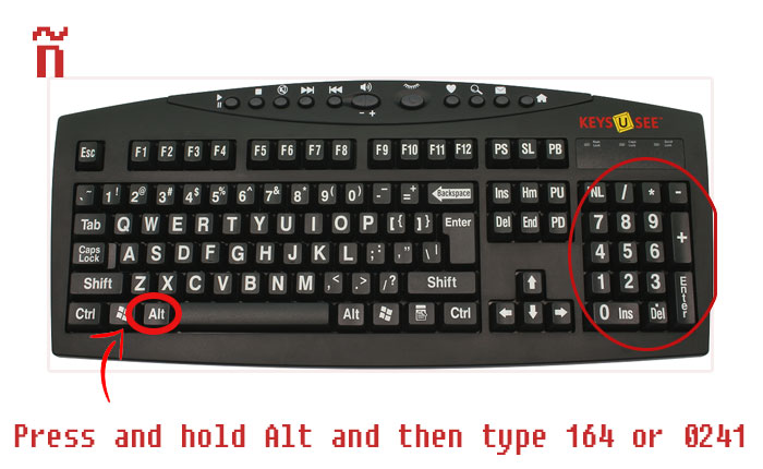 Enye Alt code